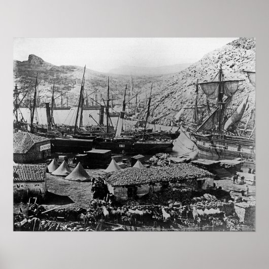 Cossack Bay, Krim, c.1855 Poster (Vorne)
