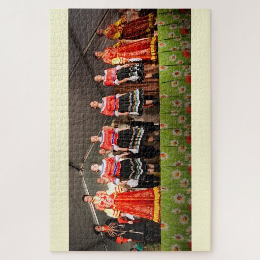 Cossack-Tänzer Puzzle (Vertikal)
