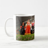 Cossack-Tänzer und Sänger Kaffeetasse (Links)