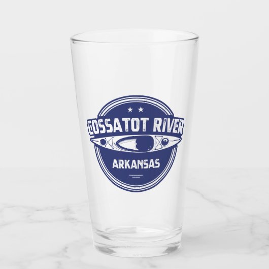 Cossatot River Arkansas Kayaking Glas (Vorderseite)