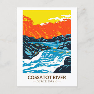 Cossatot River State Park Arkansas Vintage auf Deu Postkarte