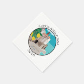 Costa Amalfitana Cocktail Napkin A Serviette (Ecke)