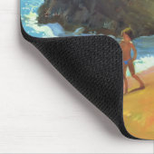 Costa Brava 1997 Morgen Platja DOS Rosais Mousepad (Ecke)