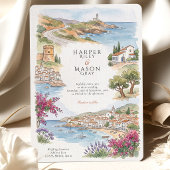 Costa Brava Cadaques Tossa de Mar Hochzeit Einladung