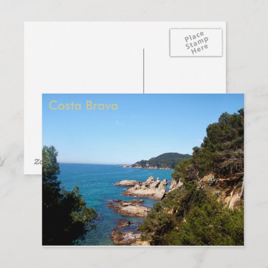 Costa Brava Sensation Postkarte (Vorne/Hinten)