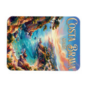 Costa Brava Spanien Magnet (Horizontal)