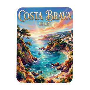 Costa Brava Spanien Magnet
