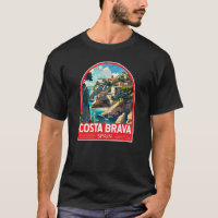 Costa Brava Spanien Reisen Kunst Vintag