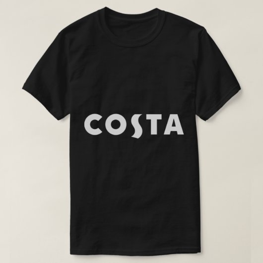 Costa Coffee Chain Logo design Classic T-Shirt (Design vorne)