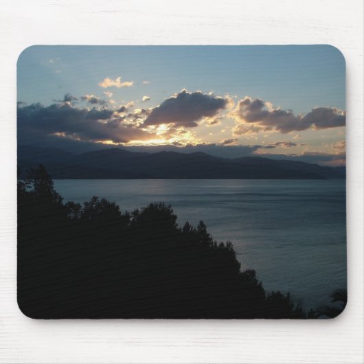 Costa Del Cilento Sonnenaufgang Zollmousepad Mousepad (Vorne)
