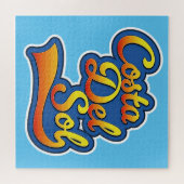 Costa Del Sol Logo Puzzle (Horizontal)