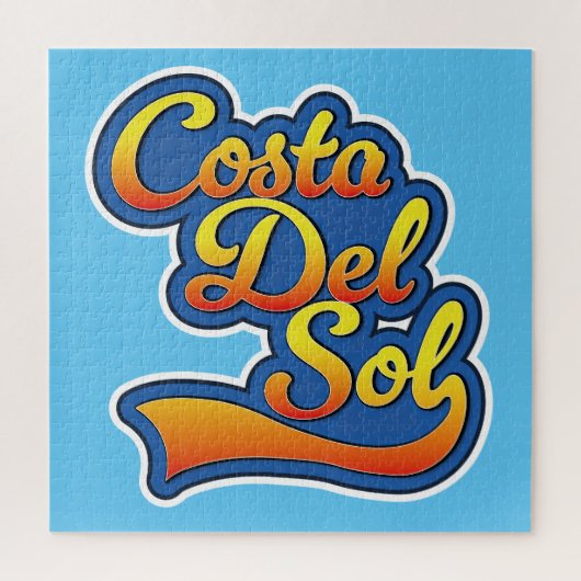 Costa Del Sol Logo Puzzle (Vertikal)