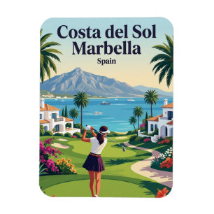 Costa del Sol Marbella Spanien Magnet