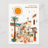 Costa del Sol Spanien Urlaub Mitteldalmatien Postk Postkarte (Vorderseite)