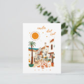 Costa del Sol Spanien Urlaub Mittelmeer  Postkarte (Stehend Vorderseite)