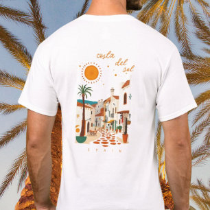 Costa del Sol Spanien Urlaub Mittelmeer  T-Shirt