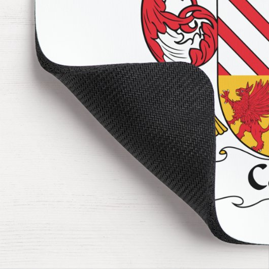 Costa-Familienwappen Mousepad (Ecke)