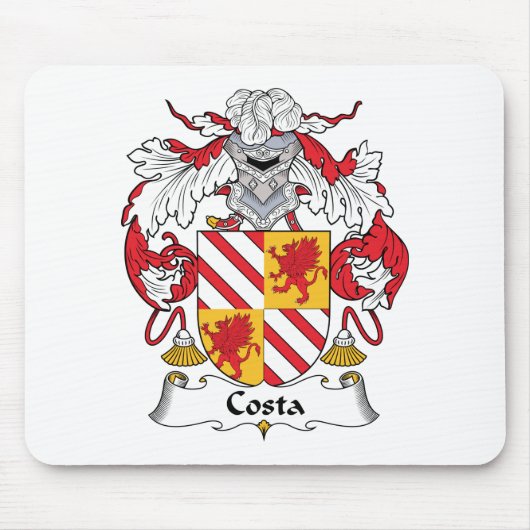 Costa-Familienwappen Mousepad (Vorne)