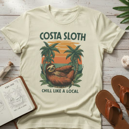 Costa Faultier — Vintage Reisefaultier, Retro Urla T-Shirt