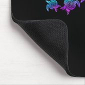 Costa Maya Beach Design _ Tribal Turtle Geschenk Mousepad (Ecke)