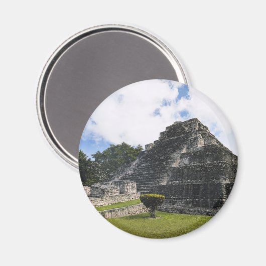Costa Maya Chacchoben Maya Ruins Magnet (Vorderseite/Rückseite)