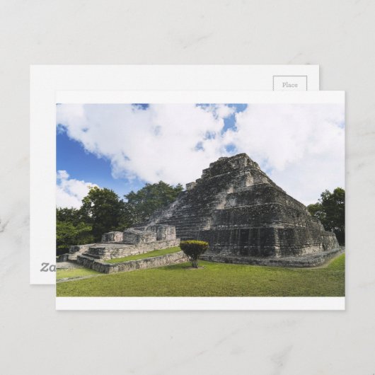 Costa Maya Chacchoben Maya Ruins Postkarte (Vorne/Hinten)