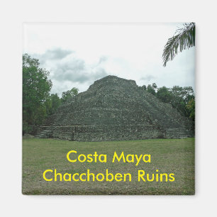 Costa-Maya Chacchoben Ruinen, Mexixo Magnet