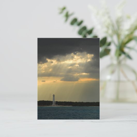 Costa Maya Leuchtturm Postkarte (Stehend Vorderseite)