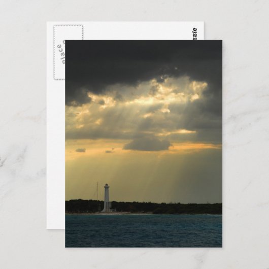 Costa Maya Leuchtturm Postkarte (Vorne/Hinten)