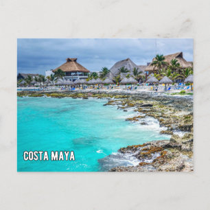 Costa Maya Mexico Postcard Postkarte
