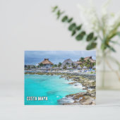 Costa Maya Mexico Postcard Postkarte (Stehend Vorderseite)