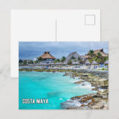 Costa Maya Mexico Postcard Postkarte (Vorne/Hinten)