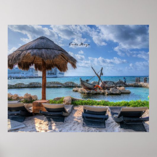 Costa Maya, Mexiko Poster (Vorne)