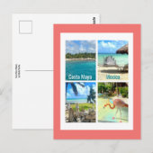 Costa Maya, Mexiko Postkarte (Vorne/Hinten)