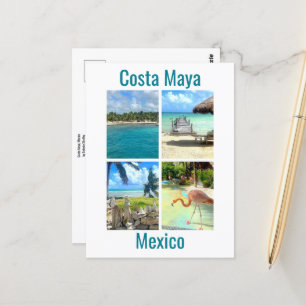 Costa Maya, Mexiko Postkarte