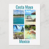 Costa Maya, Mexiko Postkarte (Vorderseite)