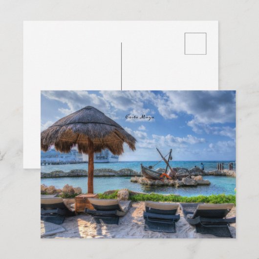 Costa Maya, Mexiko Postkarte (Vorne/Hinten)