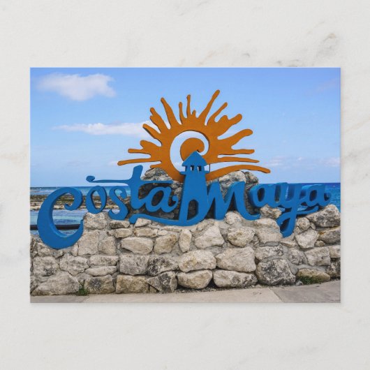 Costa Maya Mexiko Postkarte (Vorderseite)