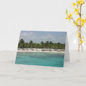 Costa-Maya-Strand Karte (Gelbe Blume)