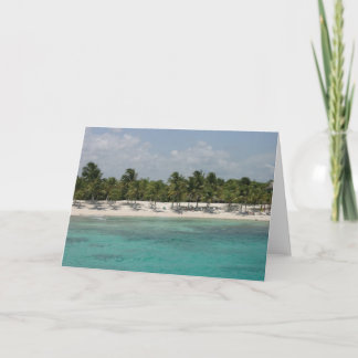 Costa-Maya-Strand Karte