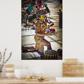 Costa Mayan Ritual Poster (Küche)