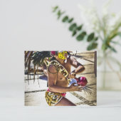 Costa Mayan Ritual Postkarte (Stehend Vorderseite)