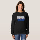 Costa Mesa California-Flagge Sweatshirt (Vorne ganz)