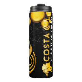 Costa Oil Drop and Stripe Thermal Tumbler Thermosbecher