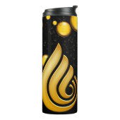 Costa Oil Drop and Stripe Thermal Tumbler Thermosbecher (Nach links gedreht)