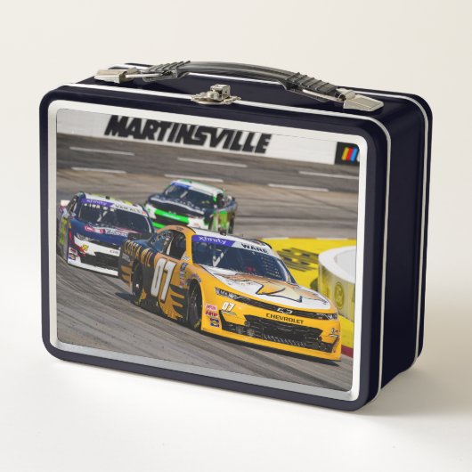 Costa Oil Racing Carson Ware Black Metal Lunchbox (Vorderseite)
