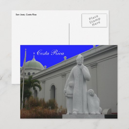 Costa Priester Postkarte (Vorne/Hinten)