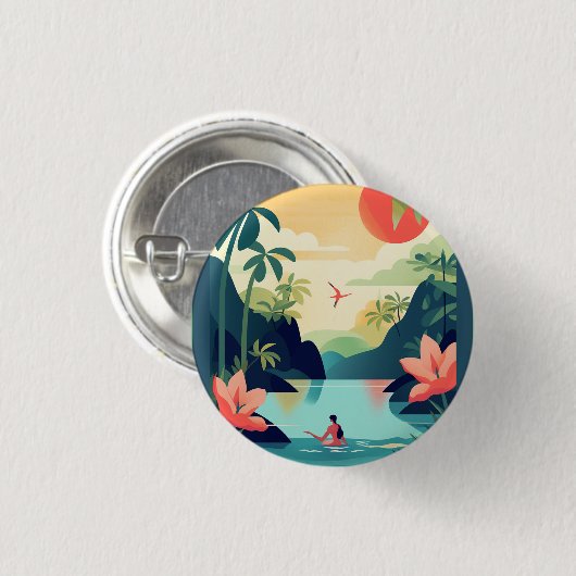 COSTA RICA #1 BUTTON (Vorne & Hinten)