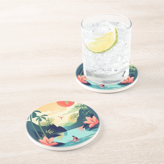 COSTA RICA #1 GETRÄNKEUNTERSETZER (Seite)