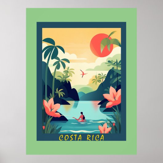 COSTA RICA #1 POSTER (Vorne)
